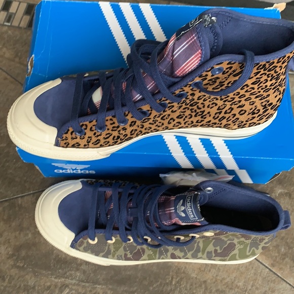 ADIDAS NIZZA HI RF MENS - Picture 4 of 16